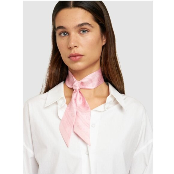 Versace Bio Silk Twill with Classic Pale Pink Bandeau - Picture 5 of 6